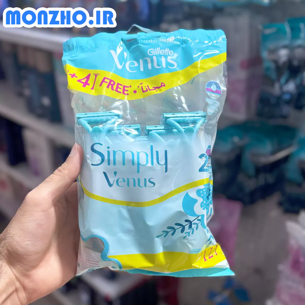 ژیلت زنانه venus ونوس 12 عددی