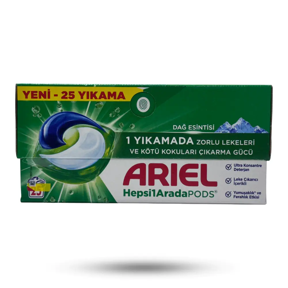 قرص ماشین لباسشویی oxi ekstra بسته 25 عددی