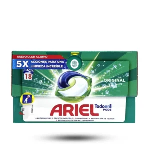 قرص لباسشویی Todoen1 آریل ORIGINAL بسته 18 عددی