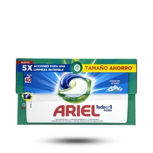 قرص ماشین لباسشویی آریل مدل FRESSCOR ALPINO بسته 40 عددی