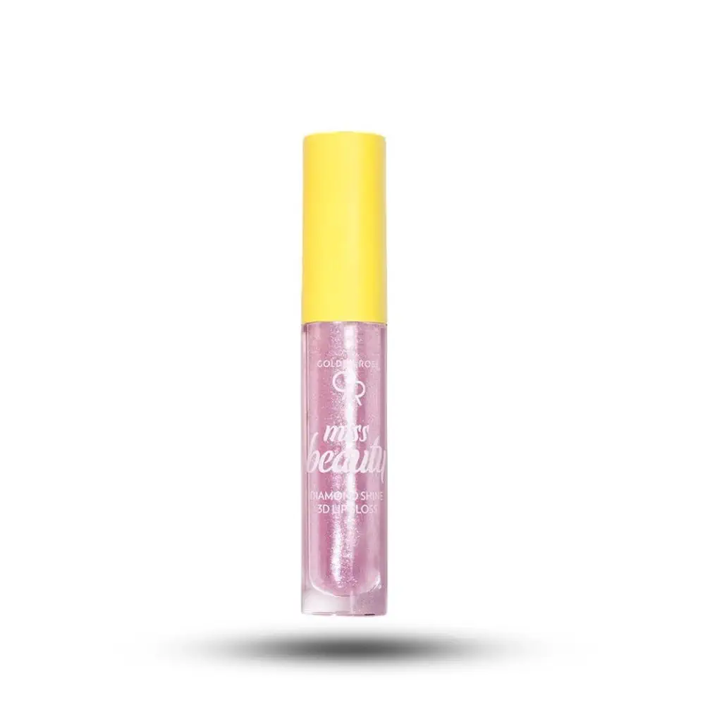 لیپ گلاس میس بیوتی گلدن رز Diamond Shine 3D Lipgloss