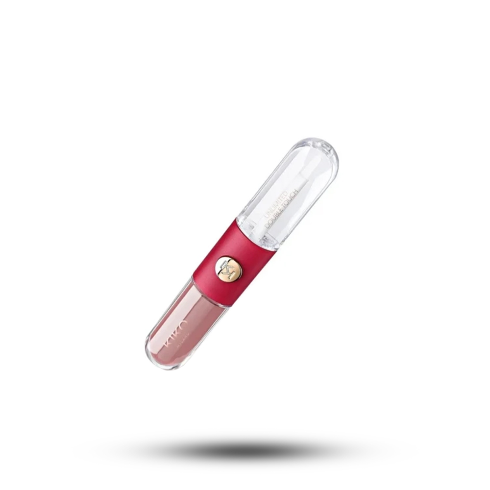 لیپ گلاس و رژ لب مایع دو سر کیکو KIKO MILANO مدل Unlimited Double Touch - Image 5