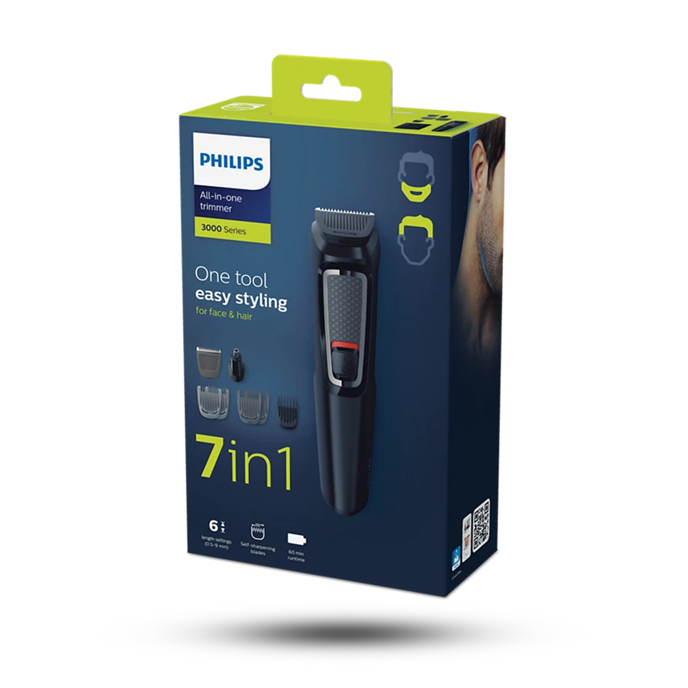ماشین اصلاح صورت و موی سر 7 در 1 فیلیپس مدل MG3720 سری 3000