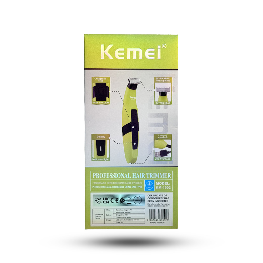 ماشین اصلاح و خط زن صورت کیمی مدل KM-1902 - Image 2