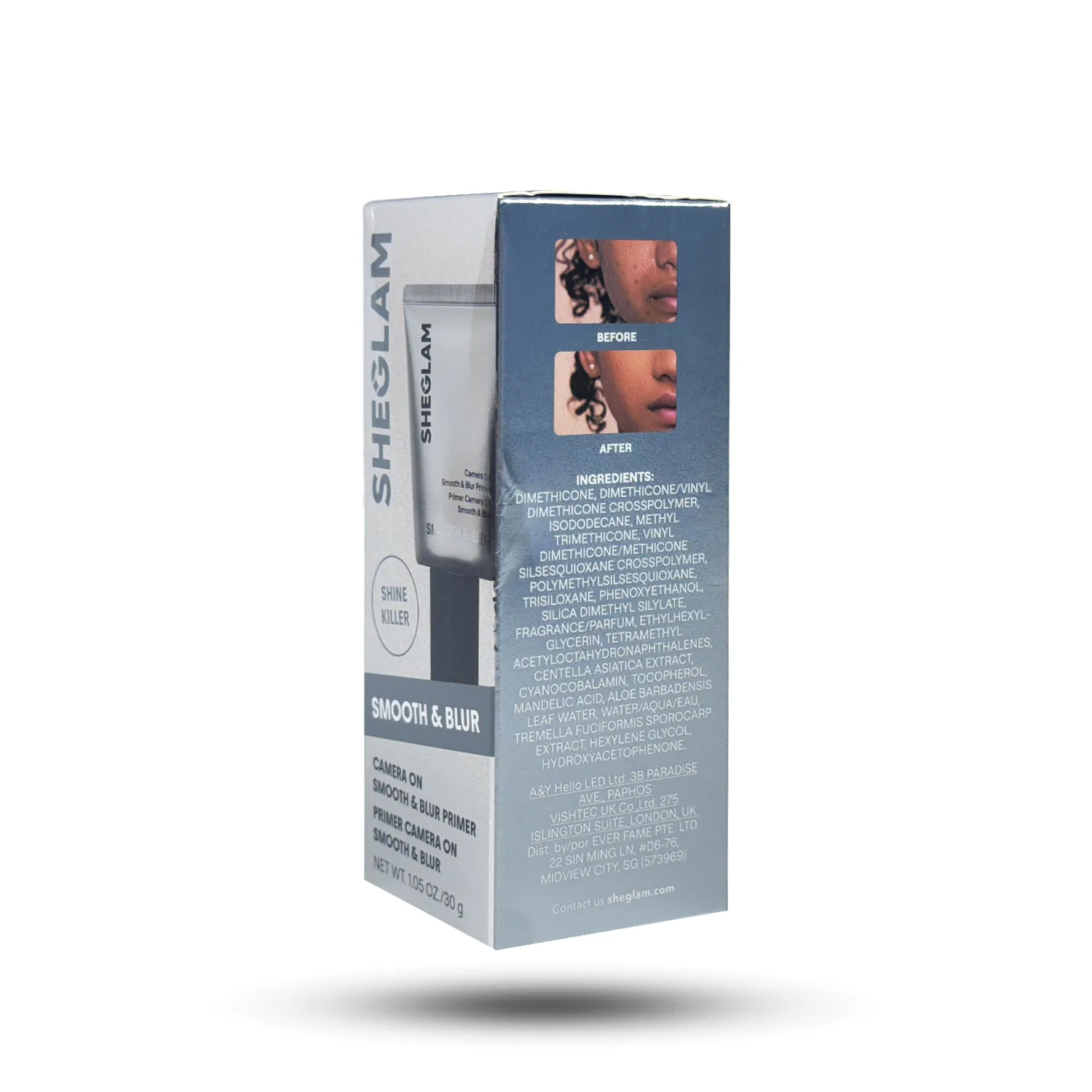 پرایمر مات کننده شیگلم مدل Smooth & Blur وزن 30 گرم - Image 3