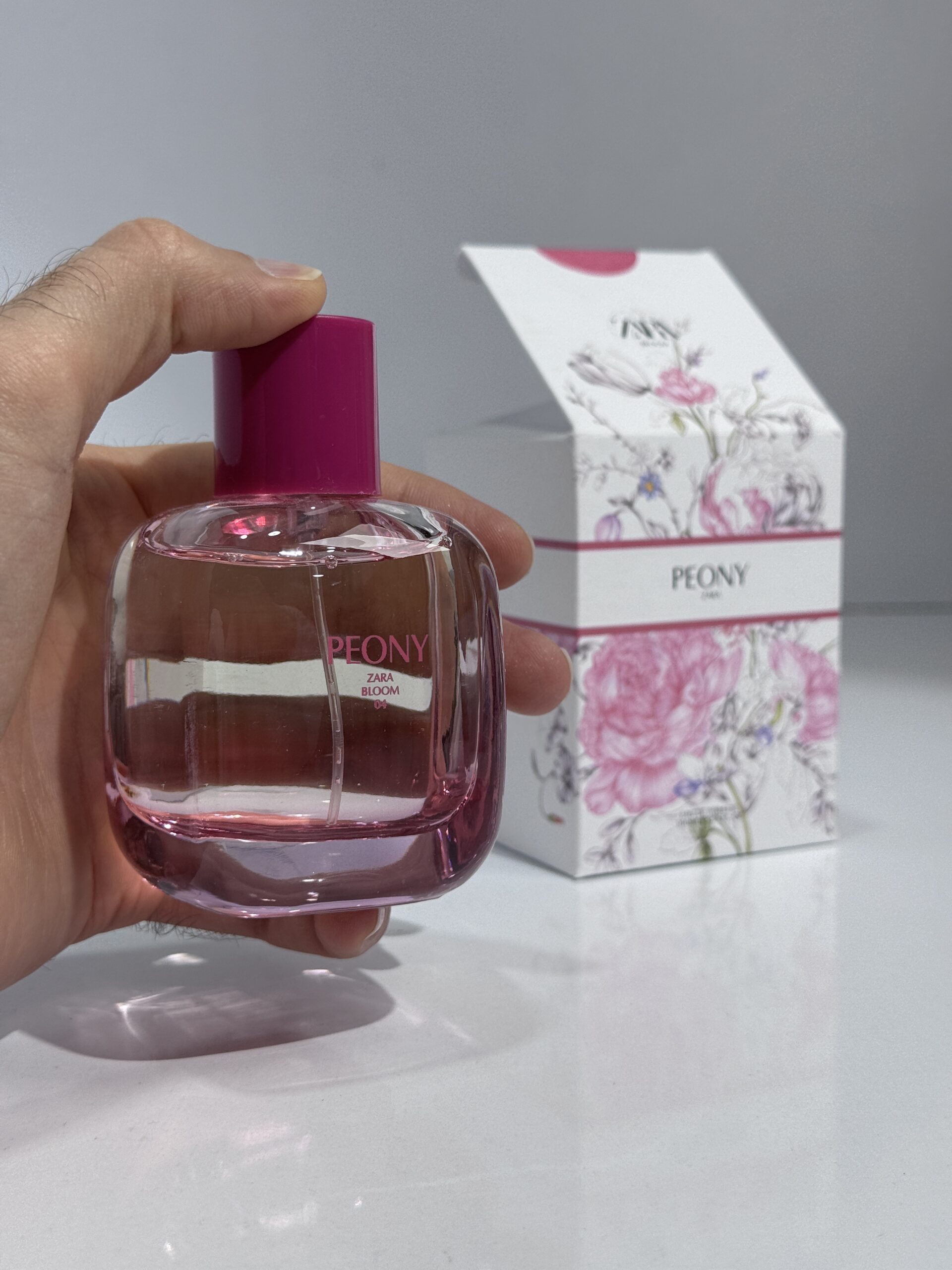 ادکلن زنانه زارا Peony حجم 100 میل