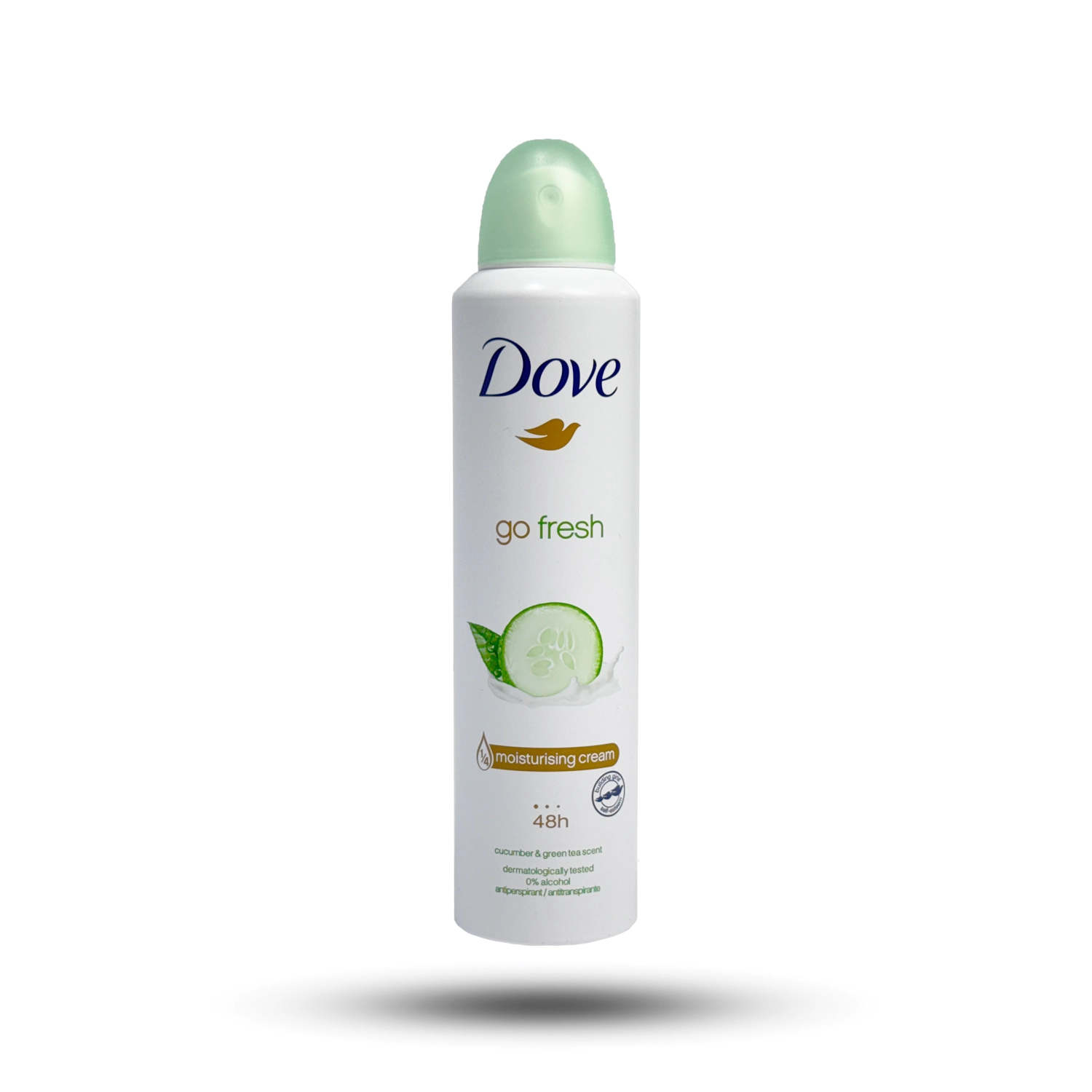 اسپری ضد تعریق داو Dove go fresh رایحه چای سبز و خیار حجم 250 میل
