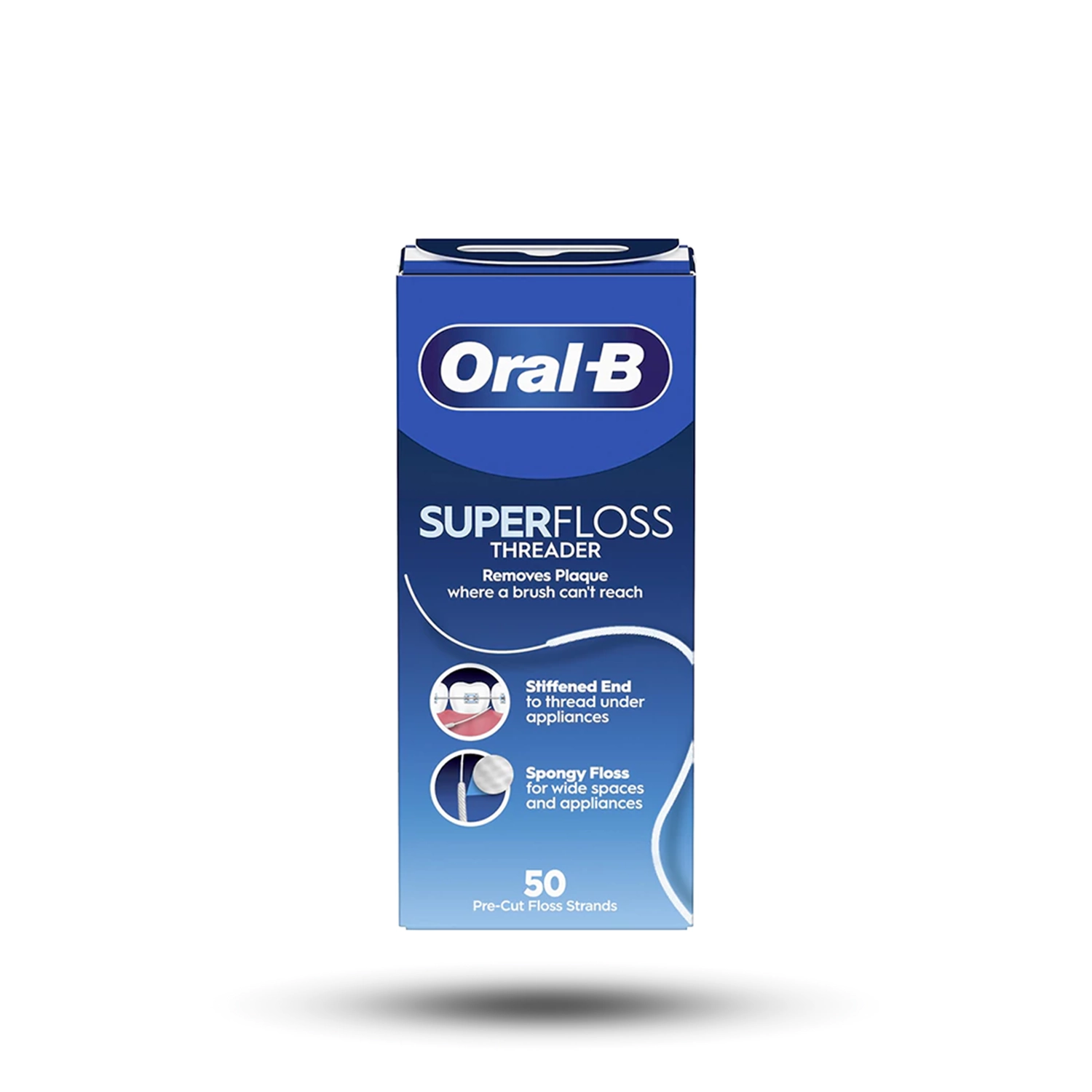 نخ دندان ارتودنسی اورال بی مدل super floss