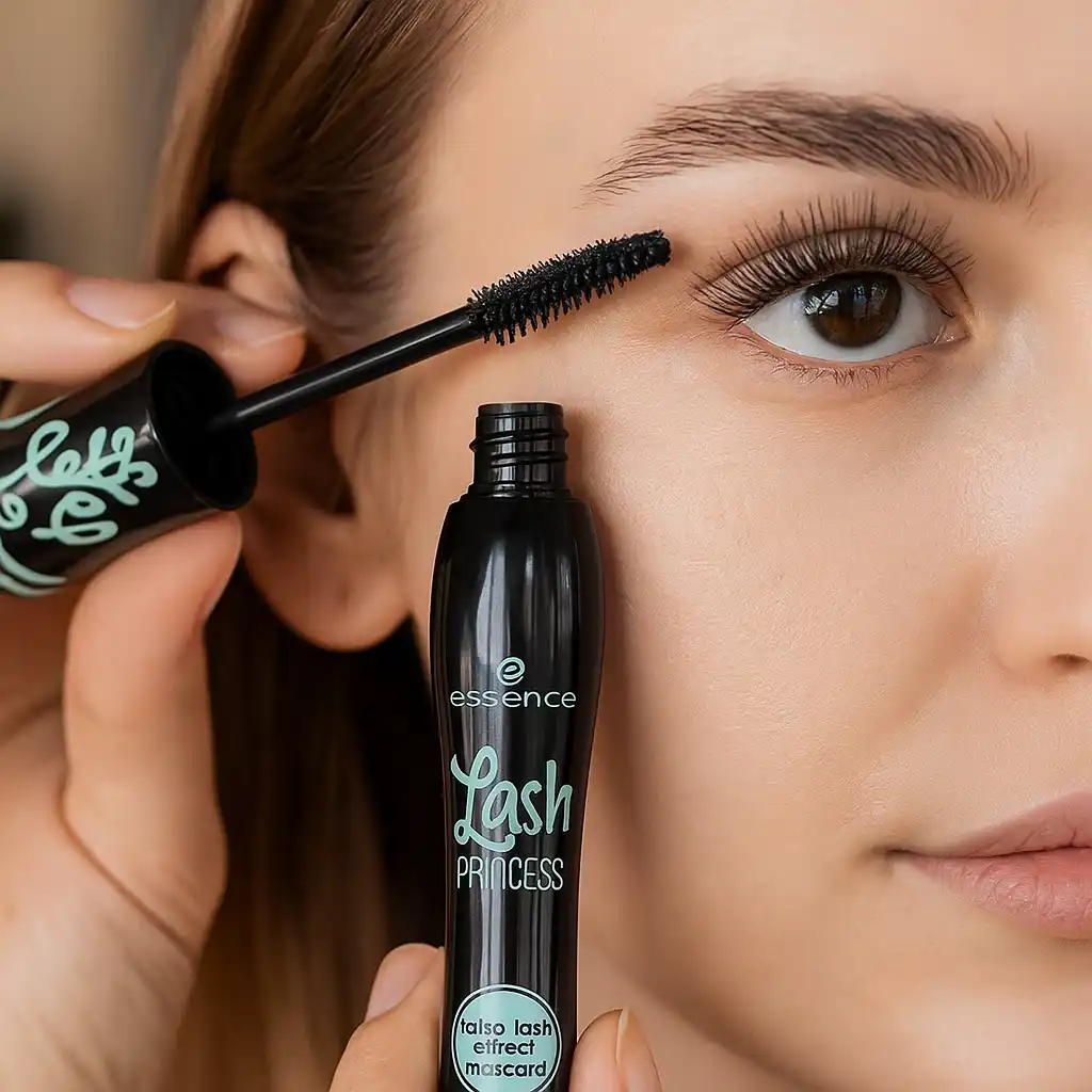 ریمل اسنس لش پرنسس سبز مدل fasle lash effect با تاثیر مژه مصنوعی