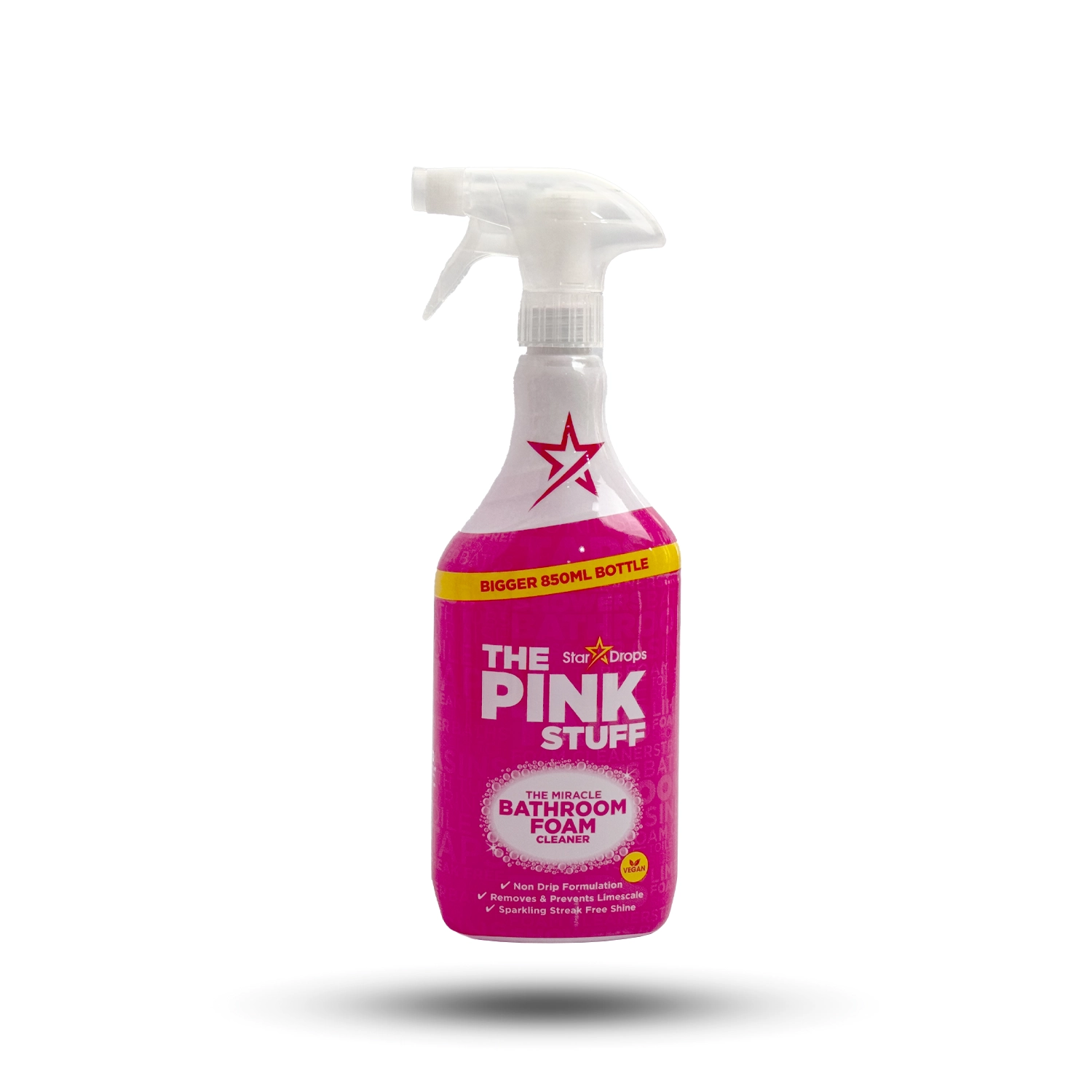 اسپری پاک کننده حمام پینک استاف مدل Bathroom Foam Cleaner حجم 850 میل