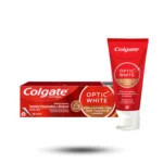 خمیردندان سفیدکننده کلگیت مدل Optic White Coffee, Tea & Tobacco حجم 50 میل