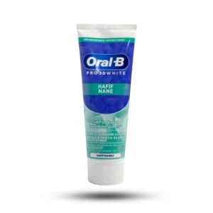 خمیردندان اورال بی مدل Pro 3D White Hafif Nane با طعم نعنای ملایم حجم 75 میل