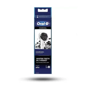 یدک مسواک برقی اورال بی مدل Charcoal بسته 2 عددی