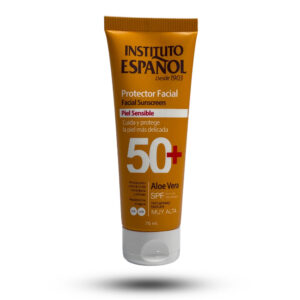 کرم ضد آفتاب اسپانول +SPF50 مدل Piel Sensible مخصوص پوست های حساس 75 میل