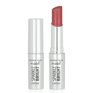 رژ لب جامد گلدن رز مدل Mood Sparkle Bright Lipstick وزن 3.8 گرم