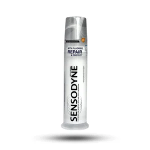 خمیردندان پمپی سنسوداین مدل REPAIR & PROTECT مناسب دندان های حساس و پیشگیری از پوسیدگی 100 میل