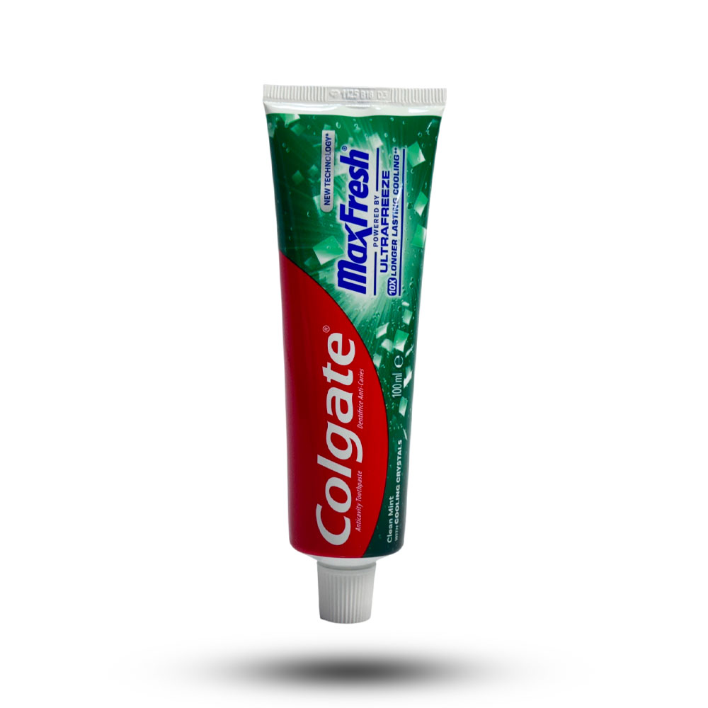 خمیر دندان ضد پوسیدگی و خنک کننده کلگیت مدل MaxFresh حجم 100 میل