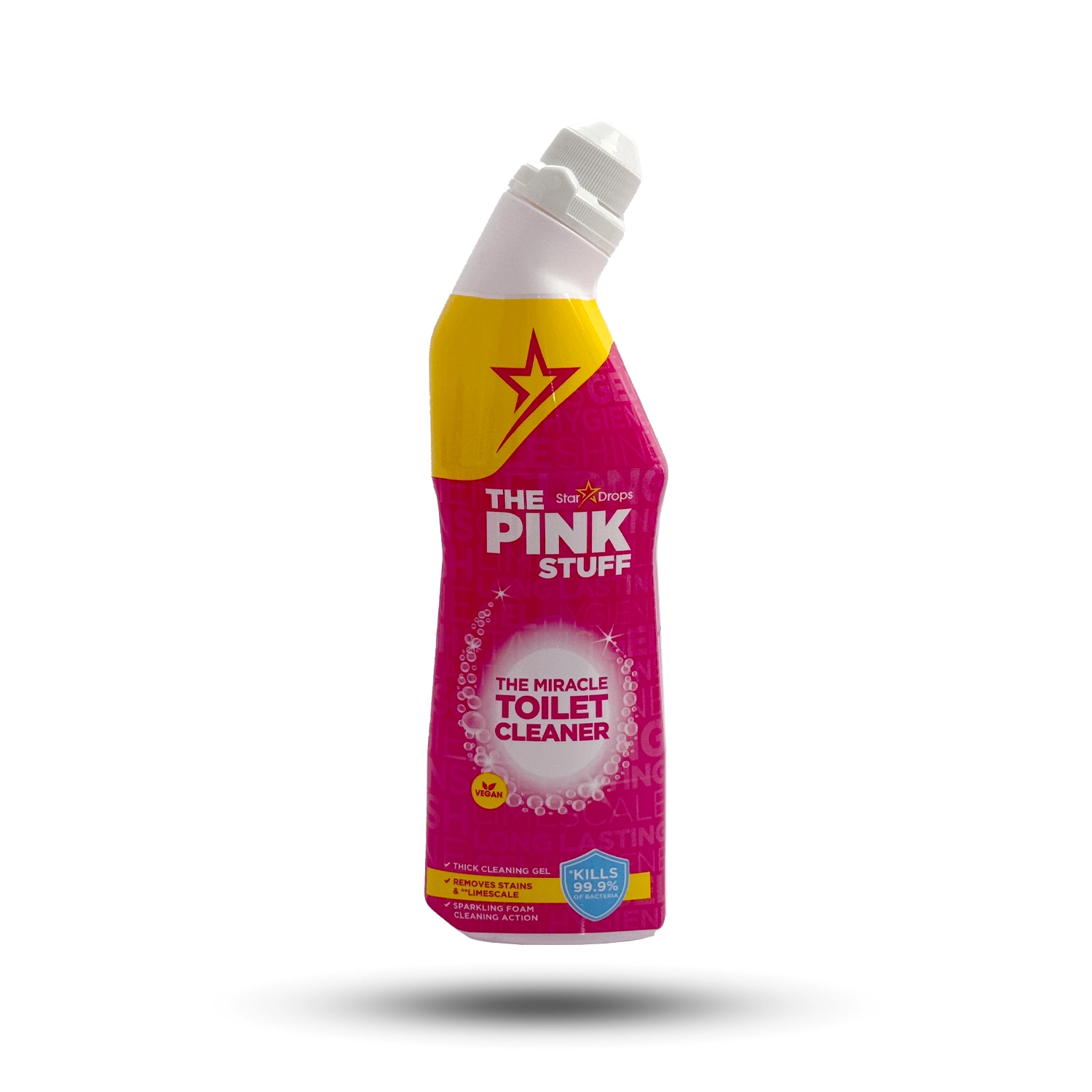 ژل پاک کننده سرویس بهداشتی پینک استاف مدل The Miracle Toilet Cleaner حجم 750 میل