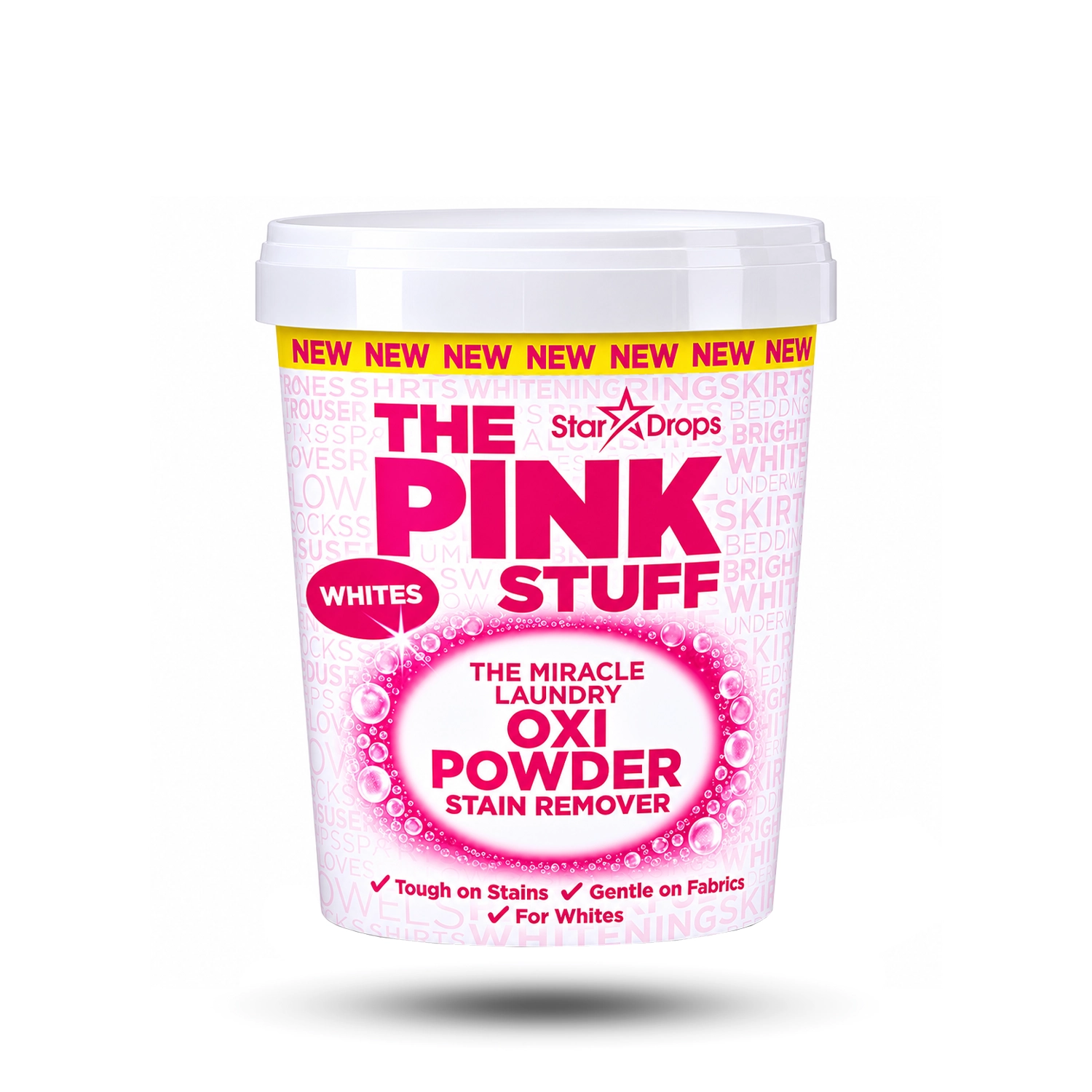 پودر لکه بر پینک استاف مدل Oxi Powder Whites مخصوص لباس های سفید 1000 گرم
