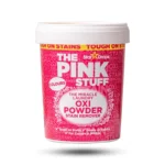 پودر لکه‌ بر پینک استاف مدل Oxi Powder Colours مخصوص لباس‌ های رنگی و سفید 1000 گرم