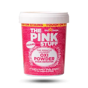 پودر لکه بر پینک استاف مدل Oxi Powder Colours مخصوص لباس های رنگی و سفید 1000 گرم