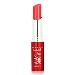 رژ لب جامد گلدن رز مدل Mood Sheer Bright Lipstick