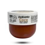کرم بدن کاسه ای باباریا babaria حاوی نارگیل COCO مناسب پوست خیلی خشک حجم 400 میل
