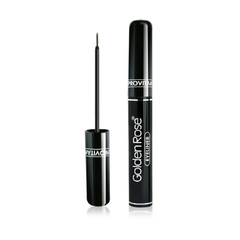 خط چشم مویی گلدن رز مدل Volume Eyeliner رنگ مشکی