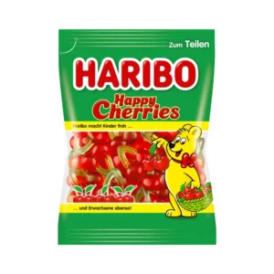 پاستیل ژلهای هاریبو با طعم گیلاس Happy Cherries وزن 100 گرم