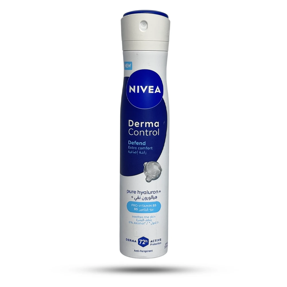 اسپری ضد تعریق زنانه نیوا مدل Derma Control حجم 200 میل