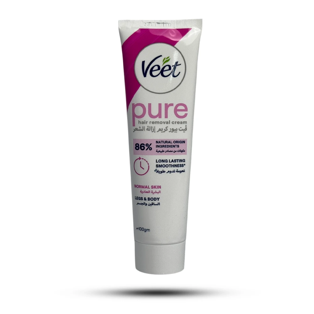 کرم موبر بدن ویت PURE مخصوص پوست نرمال 100 گرم