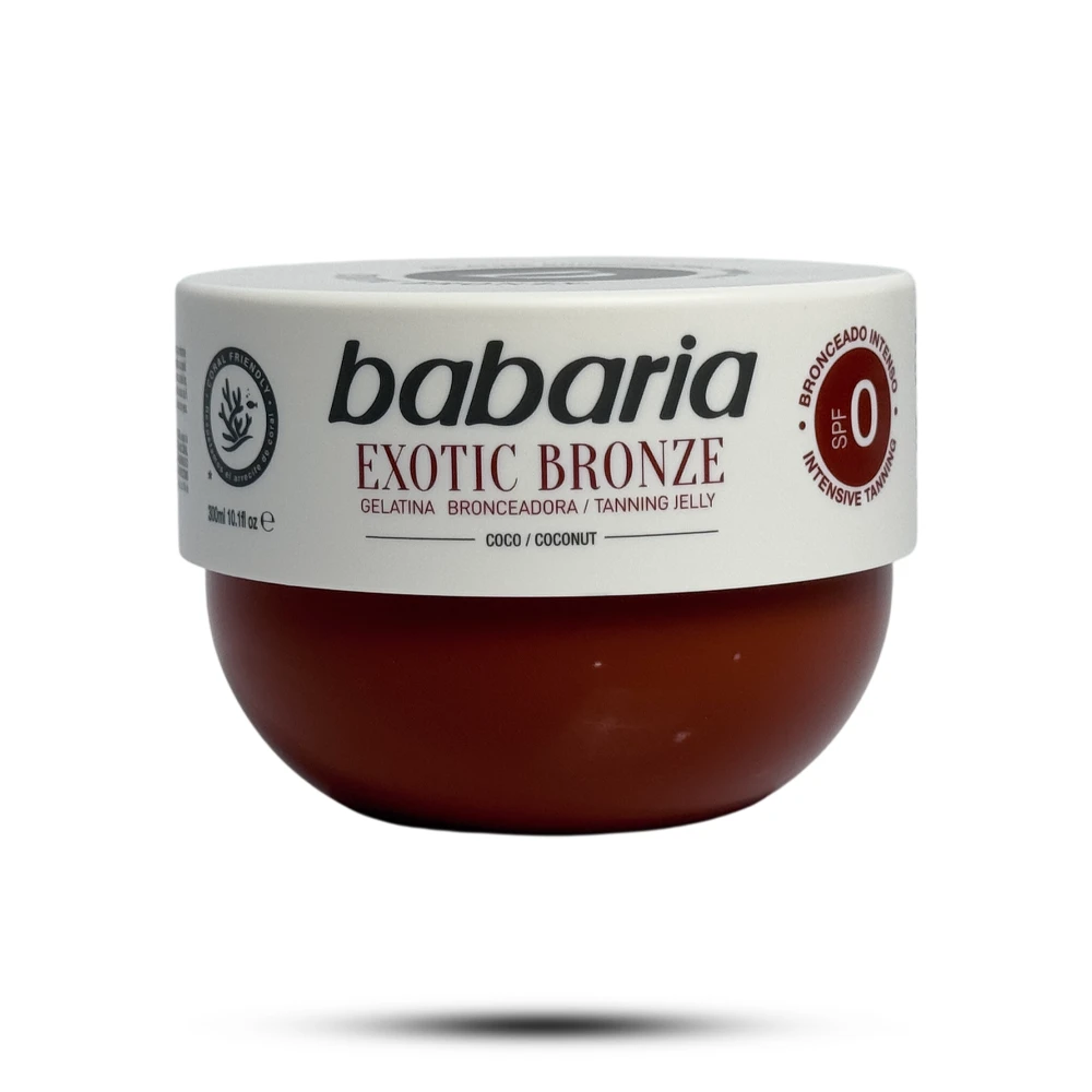 ژل برنزهکننده باباریا Exotic Bronze حجم 300 میل