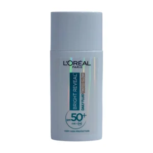 فلوئید ضد آفتاب رنگی و روشنکننده لورال SPF50+ مدل Bright Reveal مناسب انواع پوست 50 میل