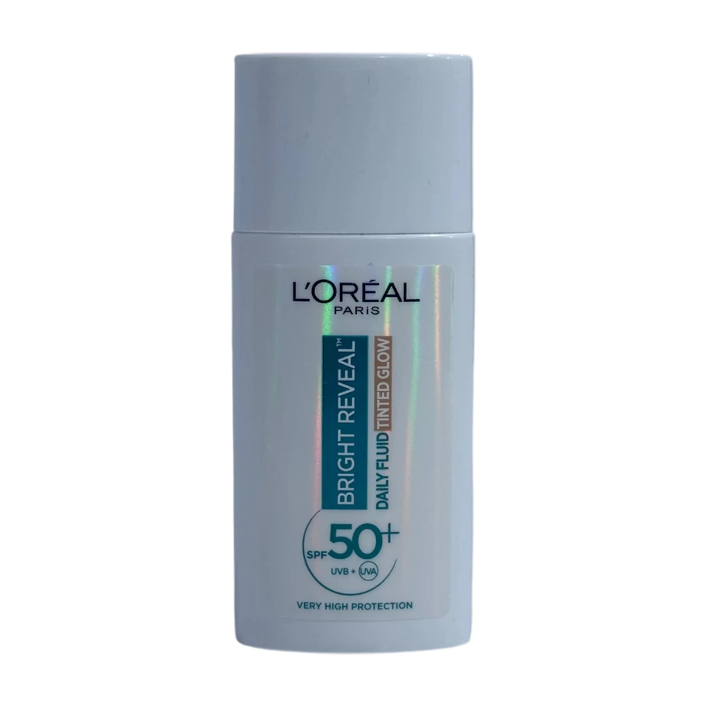فلوئید ضد آفتاب رنگی و روشنکننده لورال SPF50+ مدل Bright Reveal مناسب انواع پوست 50 میل