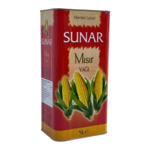 روغن ذرت سانار مناسب پختوپز و سرخکردن حجم 5 لیتر