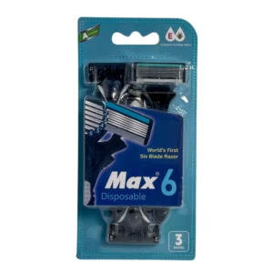 خودتراش یکبار مصرف مکس بسته 3 عددی