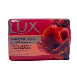 صابون لوکس Romantic Hibiscus با رایحه گل ختمی و الِمی 165 گرم