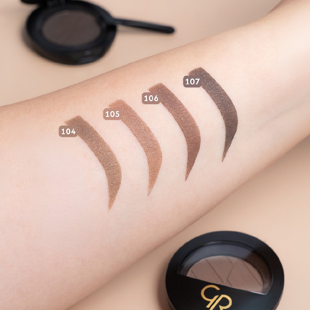 سایه ابرو گلدن رز eyebrow powder
