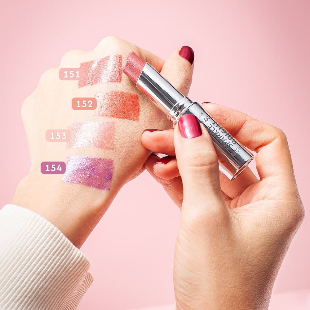 رژ لب جامد گلدن رز مدل Mood Sparkle Bright Lipstick وزن 3.8 گرم - تصویر 2