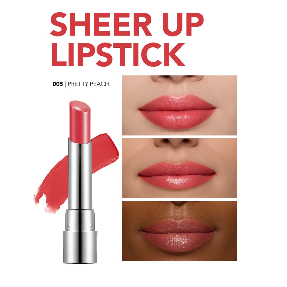 رژ لب جامد شیر آپ فلورمار flormar sheer up - تصویر 6