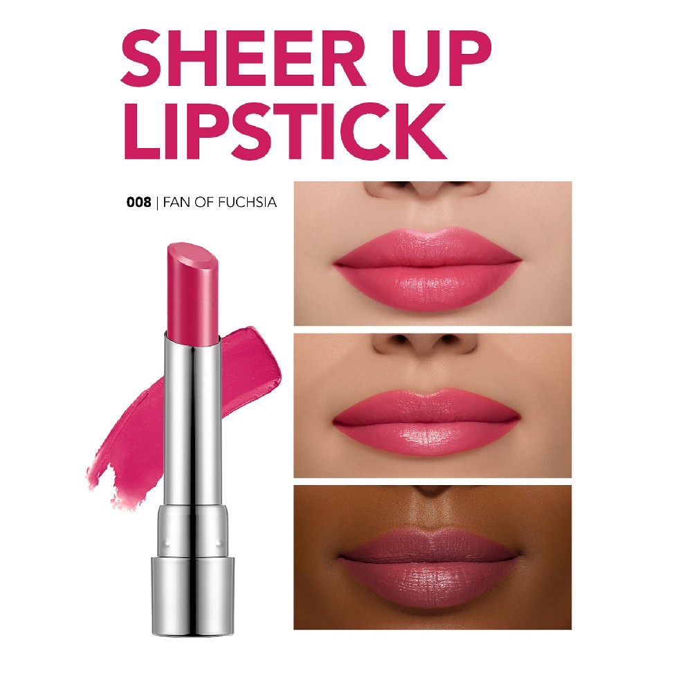 رژ لب جامد شیر آپ فلورمار flormar sheer up - تصویر 8
