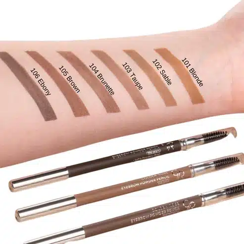 مداد ابرو پودری گلدن رز مدل Eyebrow Powder Pencil - تصویر 2