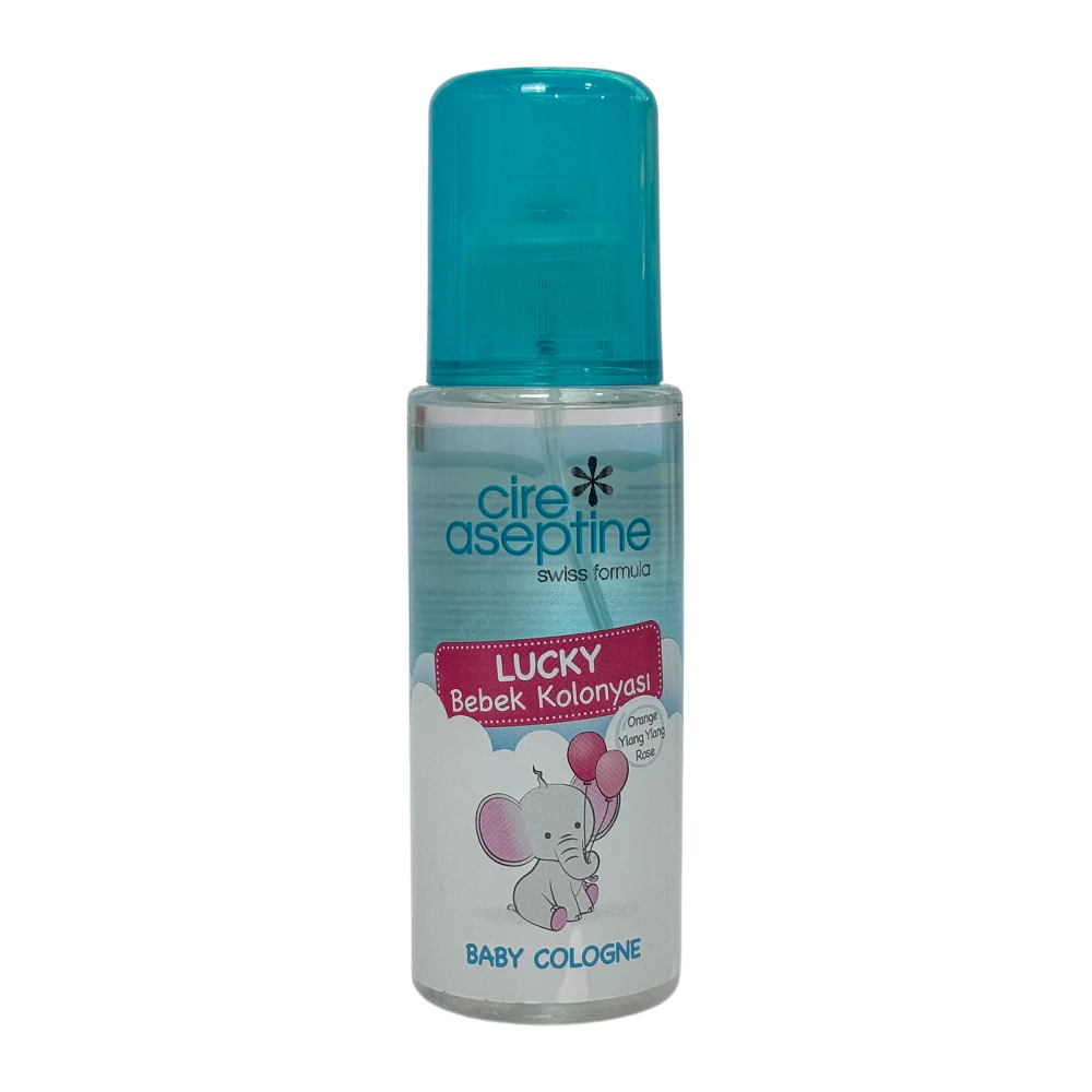 ادکلن کودک آسپتین مدل Lucky با رایحه پرتقال و گل رز 150 میل