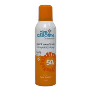 اسپری ضد آفتاب آسپتین SPF50+ مقاوم در برابر آب 200 میل