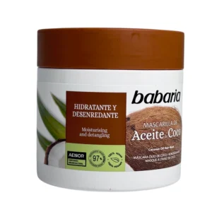 ماسک مو آبرسان باباریا Coconut Oil حاوی روغن نارگیل 400 میل