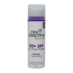 ضدآفتاب و ضد چروک صورت آسپتین SPF50+ مدل Anti-Age حاوی جلبک دریایی 50 میل