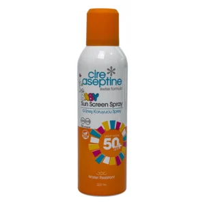 اسپری ضدآفتاب کودک آسپتین SPF50 مقاوم در برابر آب 200 میل