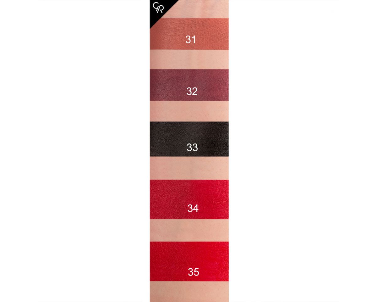 رژ لب جامد گلدن رز مات و مخملی مدل VELVET MATTE - تصویر 8